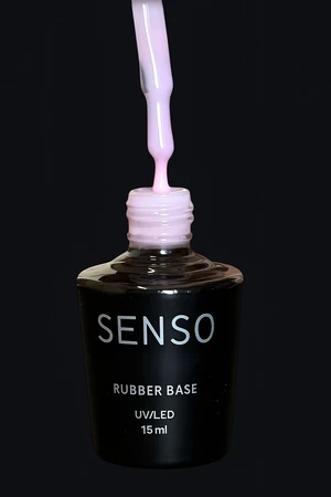 ראבר בייס 15מ"ל Senso Milky Pink