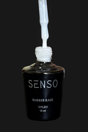 ראבר בייס 15מ"ל Senso Milky White