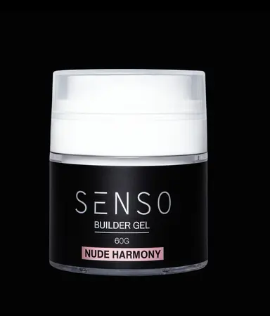 ג'ל בניה היברידי 60גר' עם לחצן SENSO NUDE HARMONY