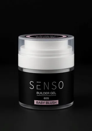 ג'ל בניה היברידי 60 גר' עם לחצן SENSO BABY BLUSH