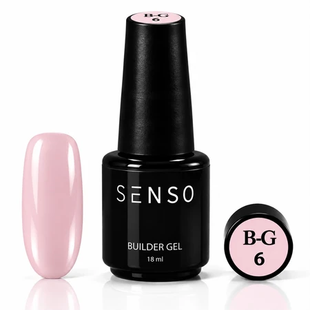 bgג'ל בניה בבקבוק 18מל SENSO 6